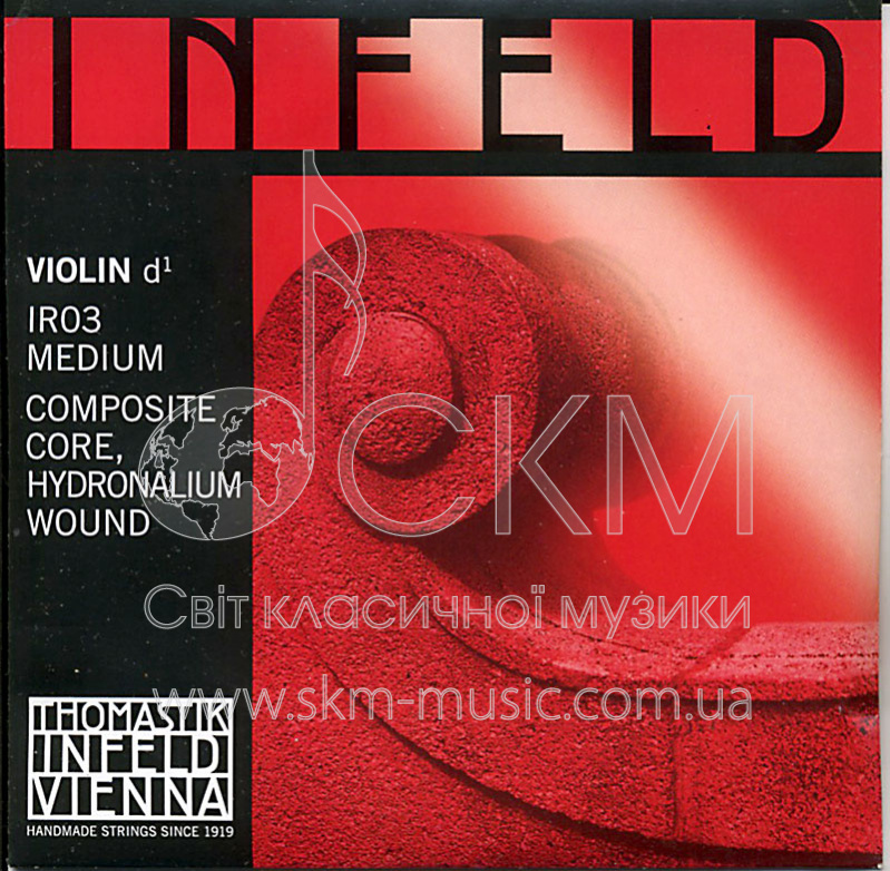 Violin String D THOMASTIK INFELD RED Composite Synthetic Base