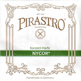 Струна для арфы Ре PIRASTRO NYCOR, 5-й октавы, нейлон/алюминий