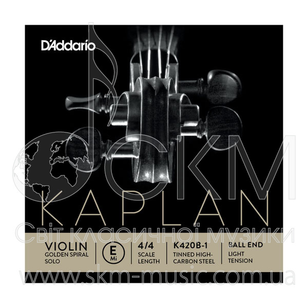 Ми KAPLAN Golden Spiral Solo, сталь, шарик