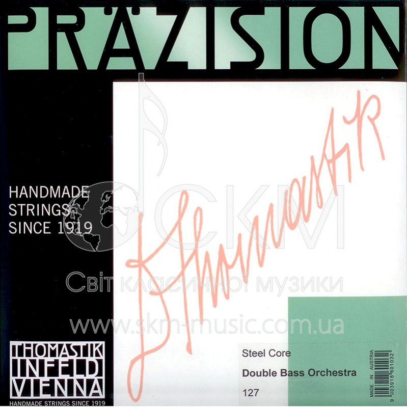 До THOMASTIK PRAZISION ORCHESTER, сердечник сталь/хромовая обмотка