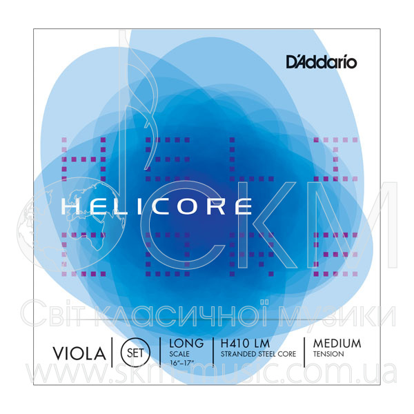 Ля D'ADDARIO HELICORE,  длинная, основа сталь/алюминий