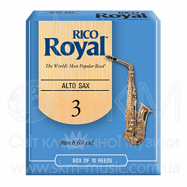 Трости для саксофона альт Rico Royal, штука