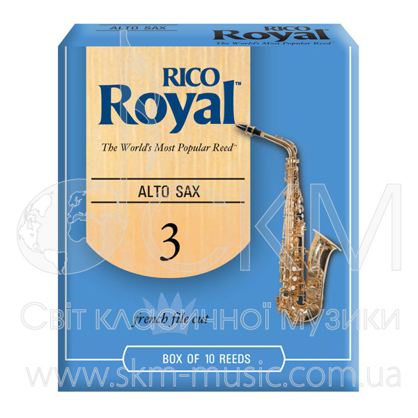 Трости для саксофона альт Rico Royal, штука