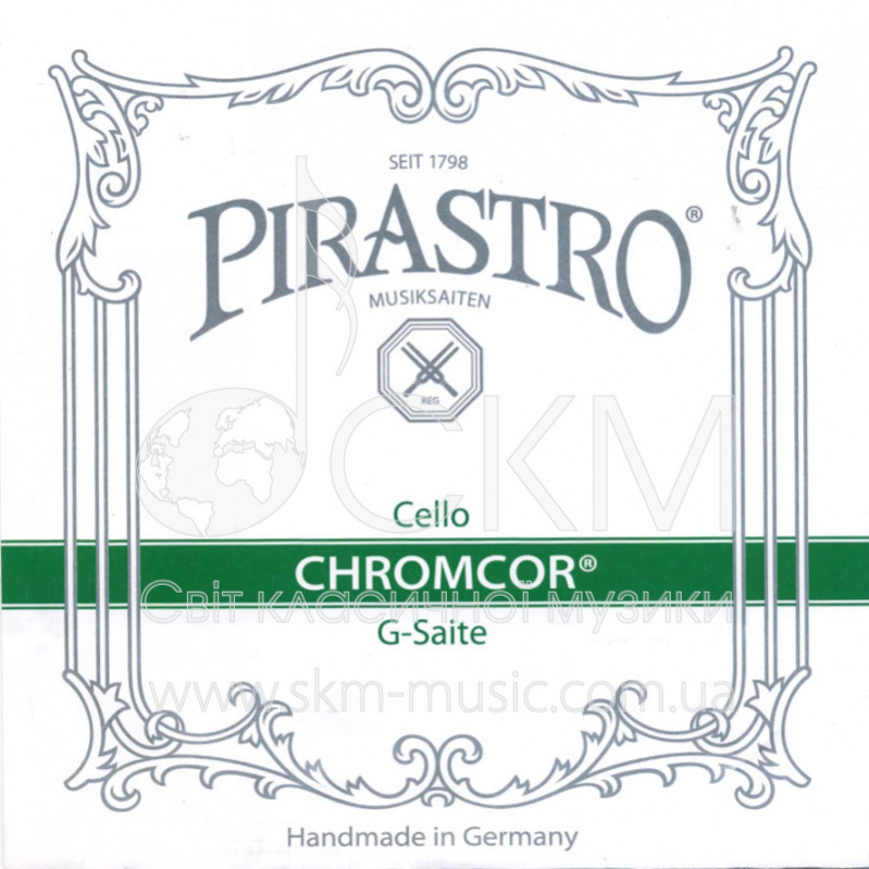 Соль PIRASTRO CHROMCOR, сталь/хромсталь