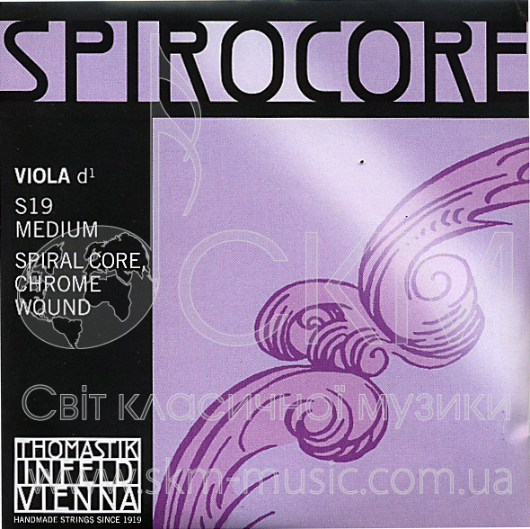Ре THOMASTIK SPIROCORE, хромовая обмотка