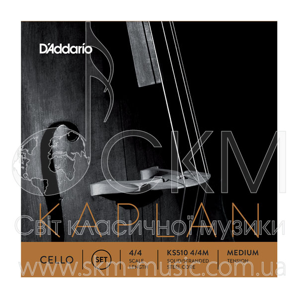 Ля D'ADDARIO KAPLAN SOLUTION, обмотка титан