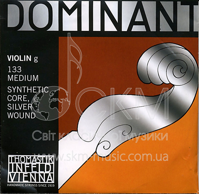 Соль THOMASTIK DOMINANT, серебряная обмотка