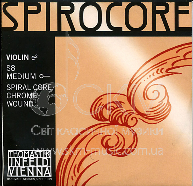 Ми THOMASTIK SPIROCORE, хромовая обмотка