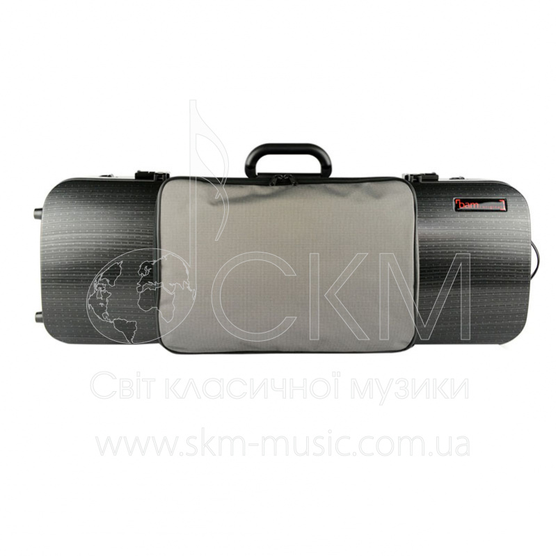Футляр для альта BAM HighTech Oblong Compact Size с карманом NEW, до 42 см