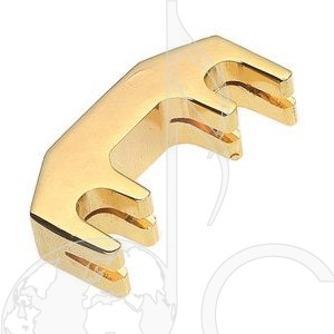Сурдина для скрипки Practice, металлическая, позолоченная