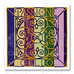 Ля PIRASTRO PASSIONE, сталь/хромсталь