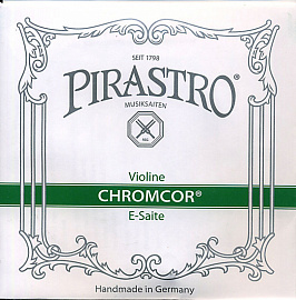 Струна для скрипки Ми PIRASTRO CHROMCOR малых размеров, хромсталь, шарик