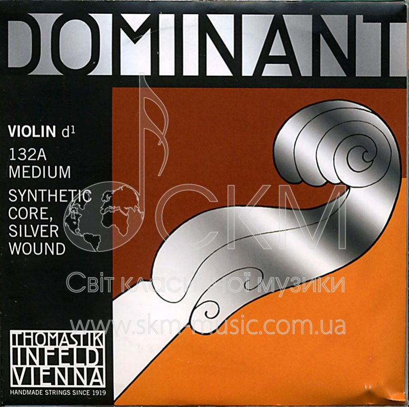 Ре THOMASTIK DOMINANT, серебряная обмотка