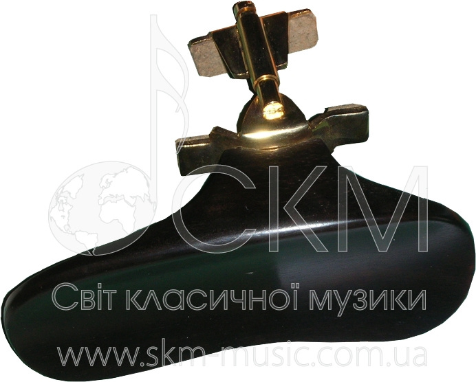 Подбородник для скрипки Ohrenform Adjustable, черное дерево