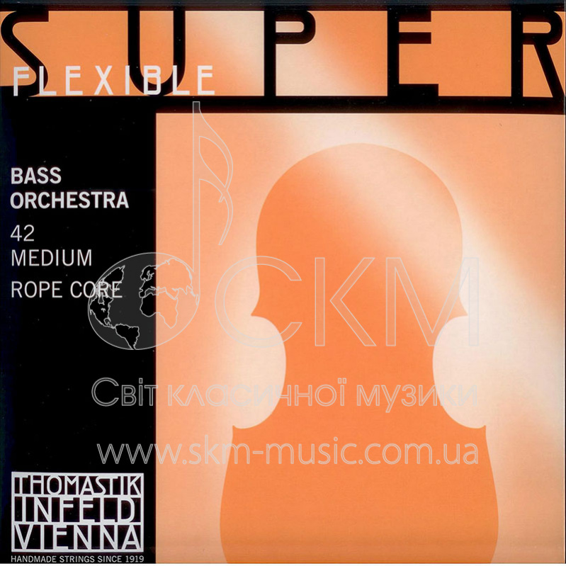 Ля1 THOMASTIK SUPERFLEXIBLE ORCHESTER, тросовый сердечник/хромовая обмотка