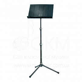 Пюпитр оркестровый K&M 12125, пластиковый складывающийся планшет (черный)