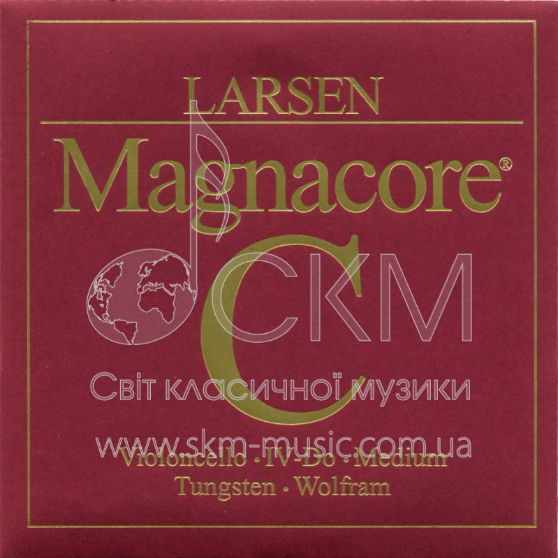 Струна для виолончели До LARSEN MAGNACORE, сердечник витая сталь/вольфрам