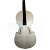 Белая виолончель 3/4, модель Stradivarius