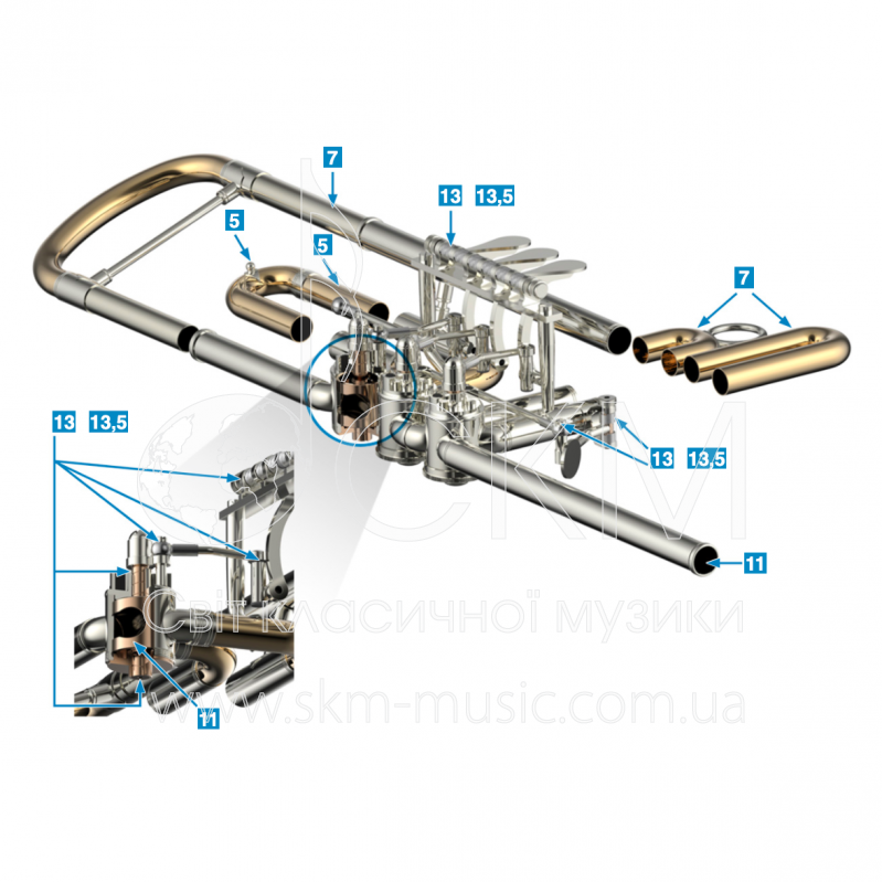 Смазка для крон J. Meinlschmidt JM Tuning Slide Oil Nr. 5