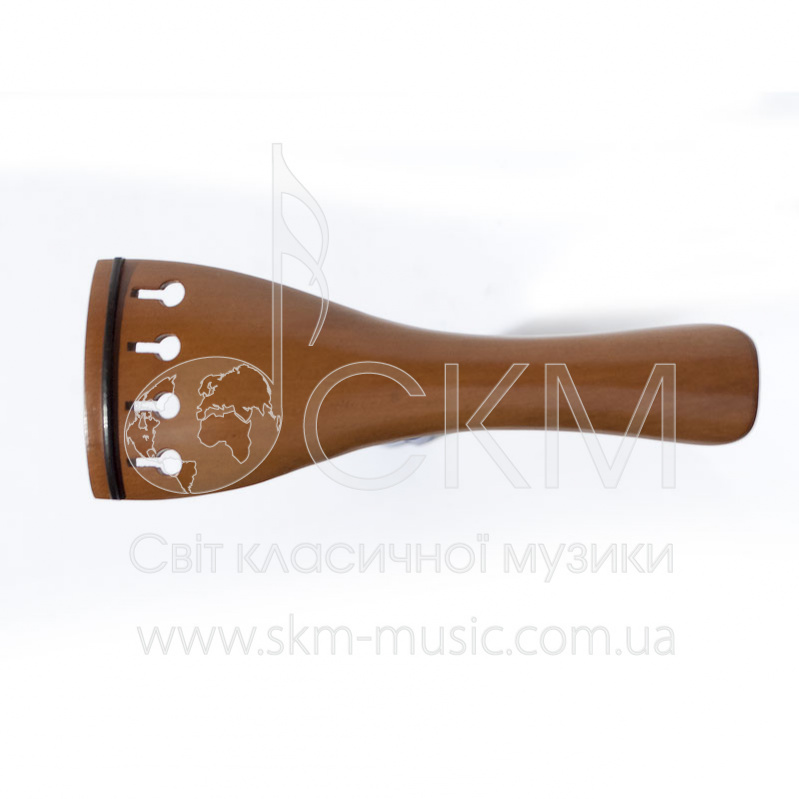 Подгрифник для скрипки 3/4-4/4, круглый, самшит