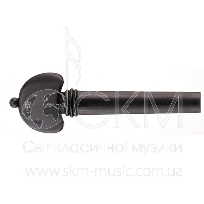 Колки для скрипки модель Hill, черное дерево, средние