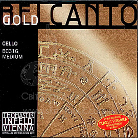 Соль THOMASTIK BELCANTO GOLD, смешанная обмотка