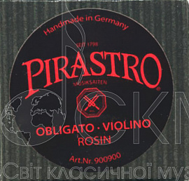 Канифоль PIRASTRO OBLIGATO для скрипки и альта