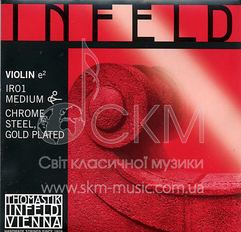 Ми THOMASTIK INFELD RED, хромсталь, золотое покрытие