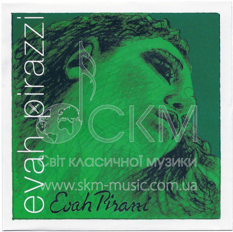 Ми PIRASTRO EVAH PIRAZZI, посеребренная сталь, шарик