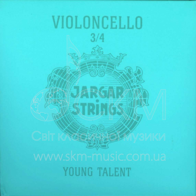Комплект струн для виолончели JARGAR YOUNG TALENT 3/4  (JY513, JY523, JY533, JY543)