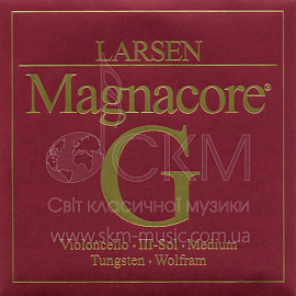 Струна для виолончели Соль LARSEN MAGNACORE, сердечник витая сталь/вольфрам