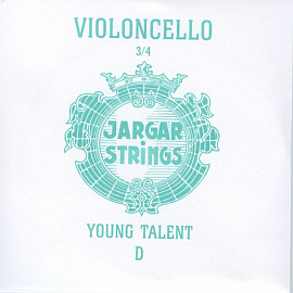 Струна для виолончели Ре JARGAR YOUNG TALENT 3/4, хромсталь