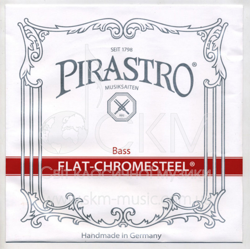 Ля1 PIRASTRO FLAT-CHROMESTEEL ORCHESTER, сталь/хромсталь
