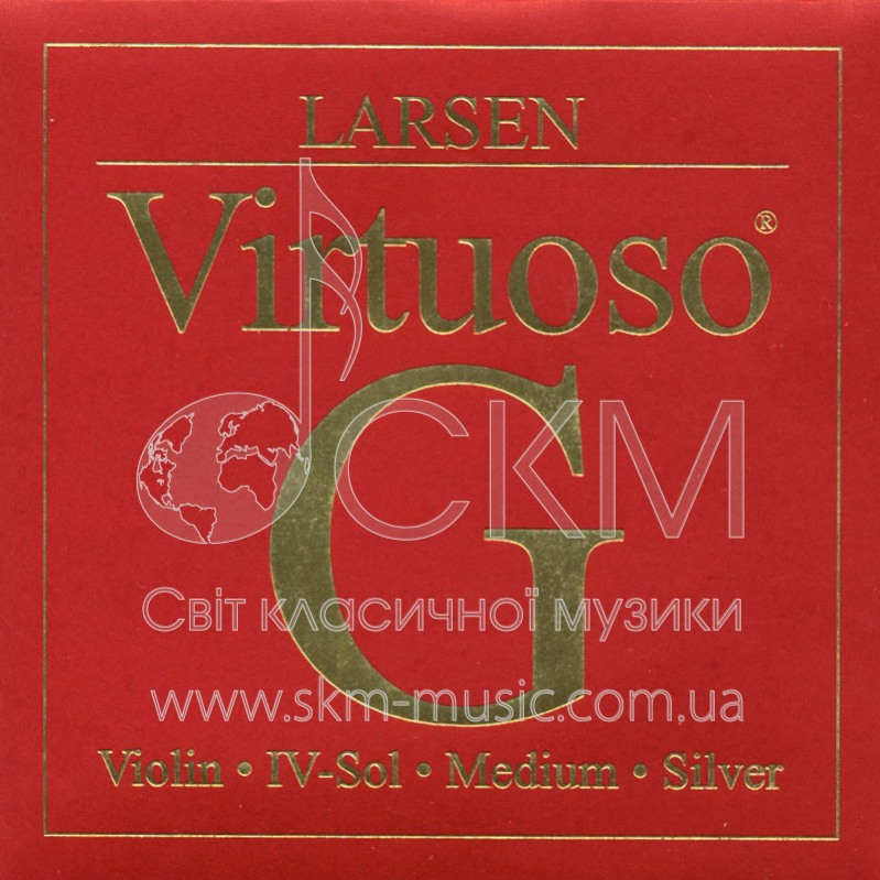 Струна для скрипки Соль LARSEN VIRTUOSO, серебро