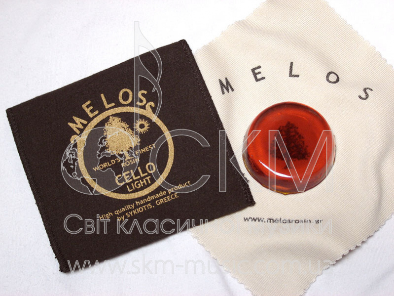 Канифоль MELOS для виолончели, светлая, mini