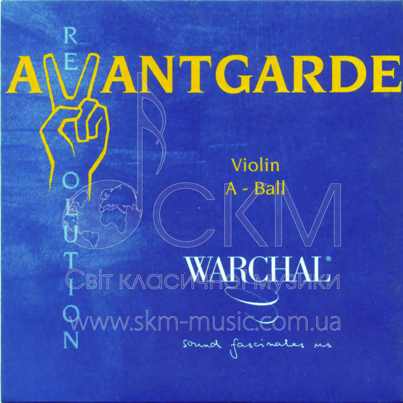 Струна для скрипки  Ля WARCHAL AVANTGARDE, нержавеющая сталь, шарик (Helix solution)