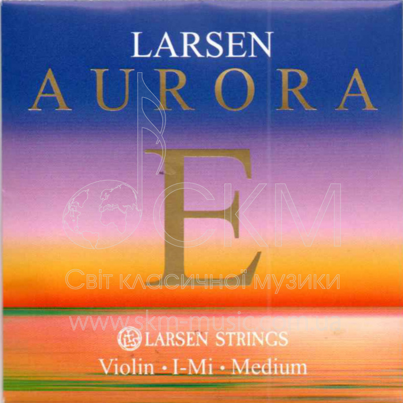 Струна для скрипки Ми LARSEN LARSEN AURORA, хромсталь/карбон, шарик