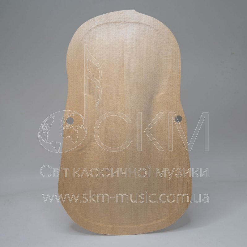 Верхняя дека, скрипка, заготовка - резонансная ель