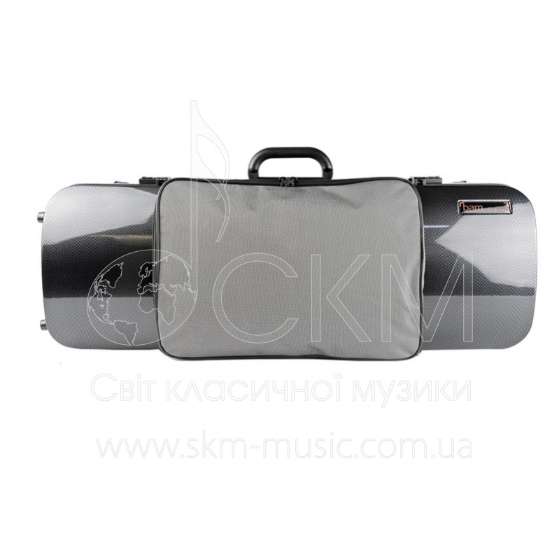 Футляр для альта BAM HighTech Oblong Compact Size с карманом NEW, до 42 см