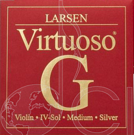 Комплект струн для скрипки LARSEN VIRTUOSO, петля