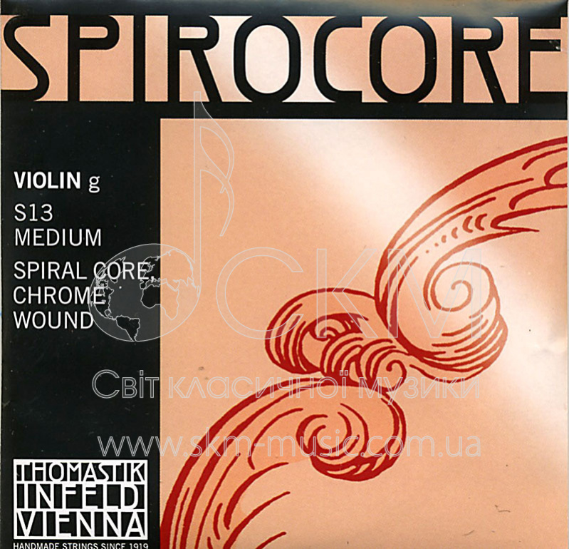 Соль THOMASTIK SPIROCORE, хромовая обмотка