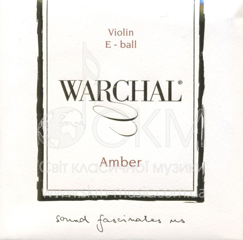Струна для скрипки Ми WARCHAL AMBER, нержавеющая сталь
