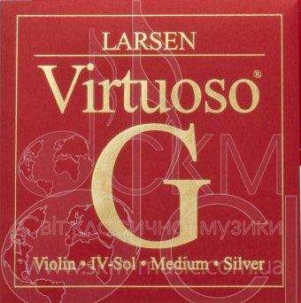 Комплект струн для скрипки LARSEN VIRTUOSO, шарик
