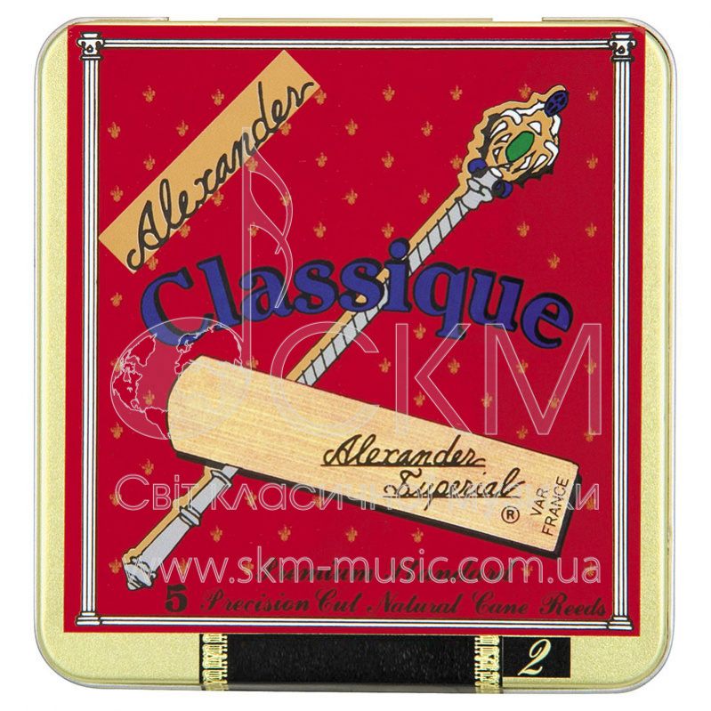 Трости для саксофона тенор Alexander Classique, штука