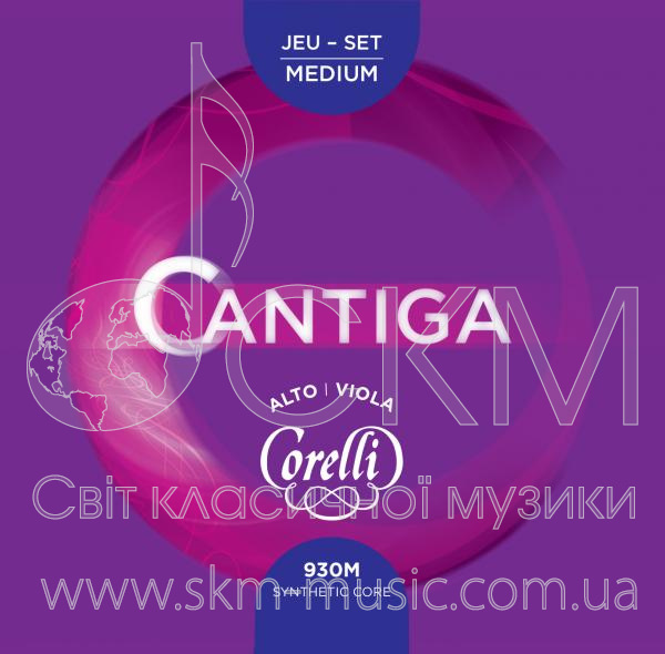 Струна для альта Ля CORELLI CANTIGA, сталь/алюминий