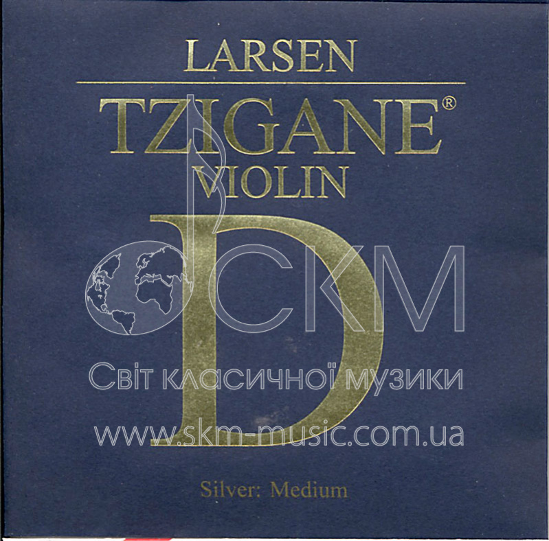 Ре LARSEN TZIGANE, основа жилы волокно/серебро