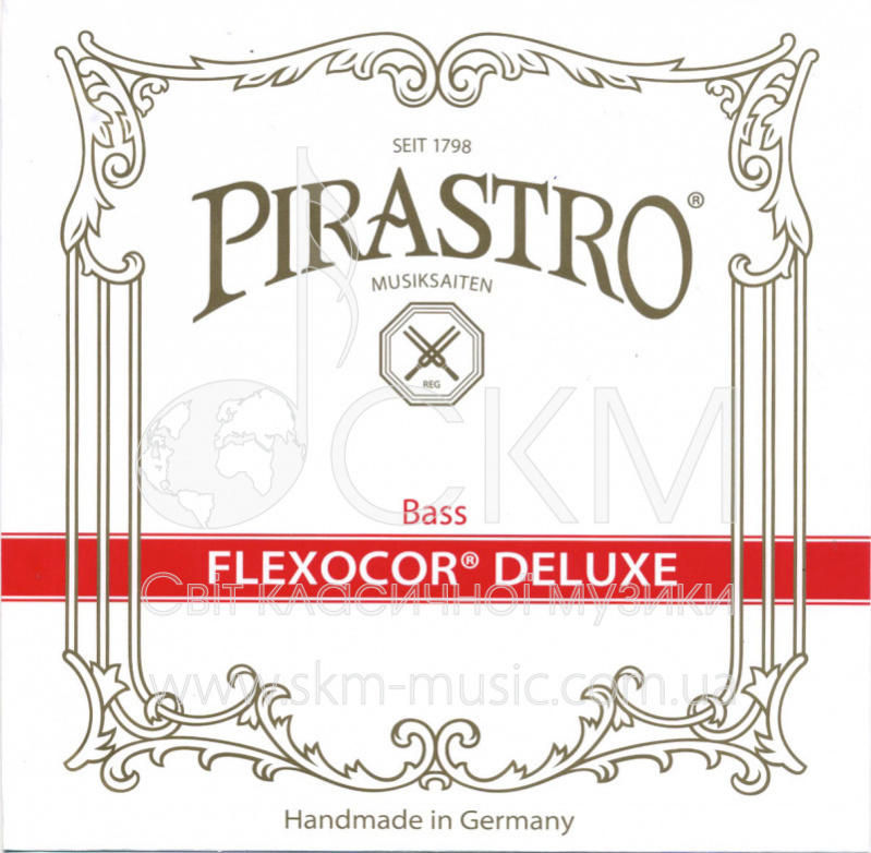Струна для контрабаса Фа диез-4 PIRASTRO FLEXOCOR DELUXE SOLO, сталь/хромсталь