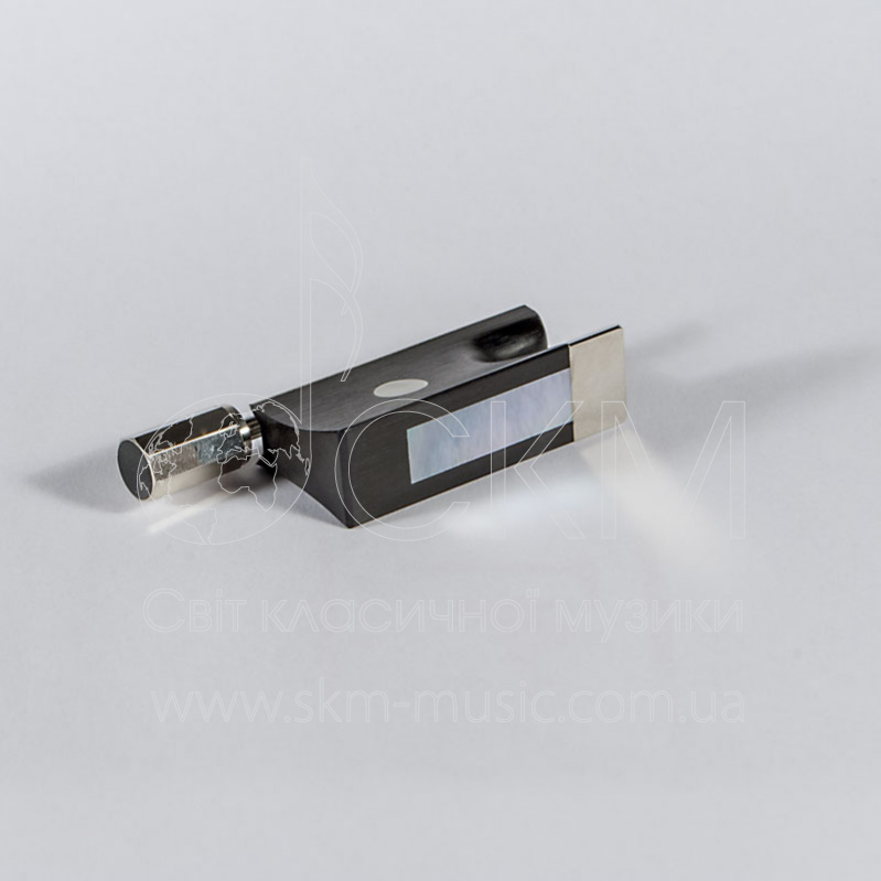 Колодка для скрипичного смычка 4/4, 3/4, 1/2, 1/4, 1/8, 1/16, 1/32, Paulus, мельхиор (nickel-silver)