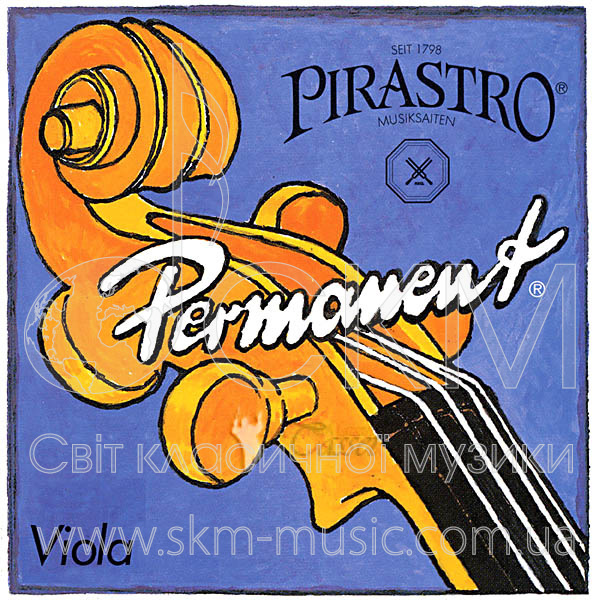 Ля PIRASTRO PERMANENT, сталь/хромсталь