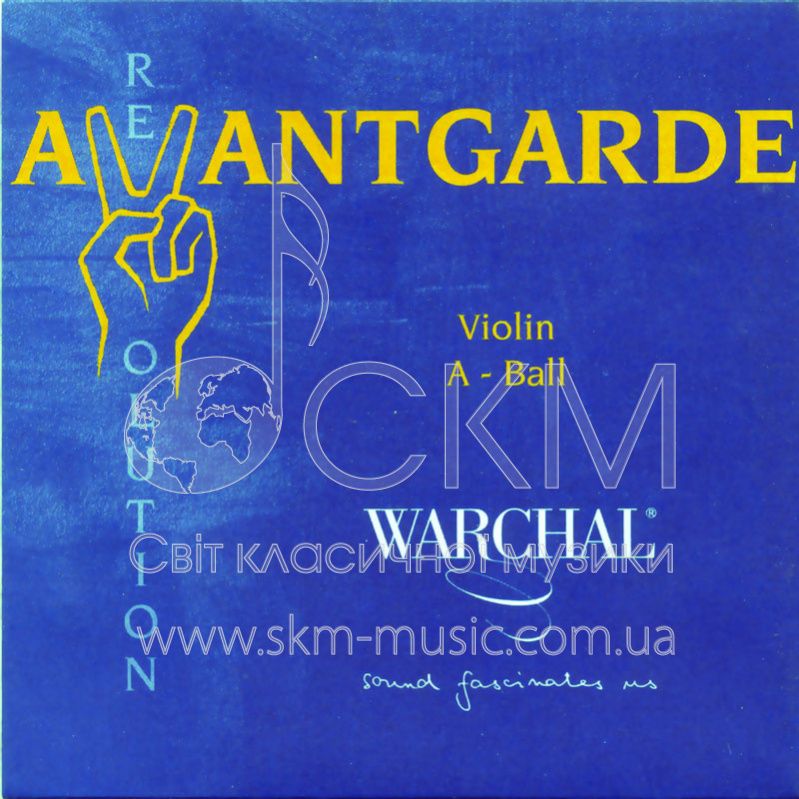 Струна для скрипки  Ля WARCHAL AVANTGARDE, нержавеющая сталь, шарик (Helix solution)